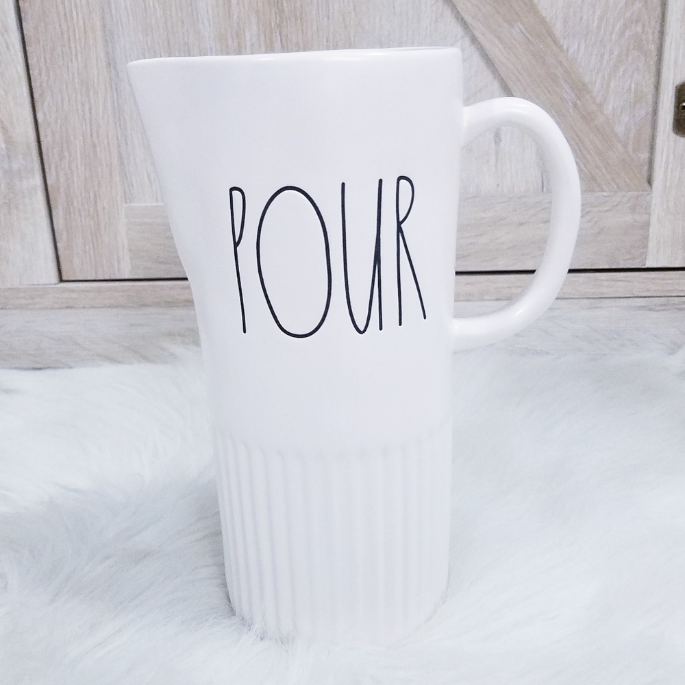 NWT Rae Dunn POUR Pitcher LL New Design